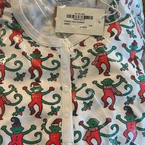 XXS ROLLER RABBIT MONKEY MAS PJS JUST IN TIME FOR CHRISTMAS